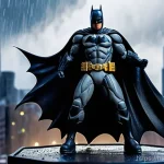DC 코믹스 피규어 시리즈 분석 - Dynamic Batman Action Figure Display**
A highly detailed action figure of Batman, inspired by the Mc...