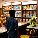 피규어 카페 및 동호회 정보 - **Prompt: Vibrant Figure Cafe in India**
    "A bustling, modern figure cafe located in a lively Ind...