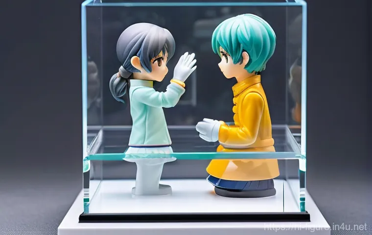 한정판 피규어의 실시간 시세 정보 - **Prompt: Online Marketplace Research**
    A focused, cinematic photograph capturing a young woman ...